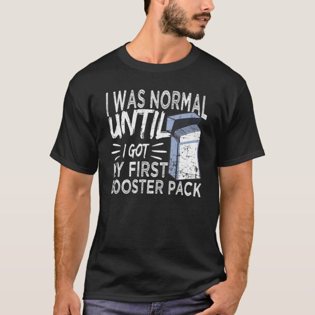 Camiseta Eu Era Normal Até Receber Meu Primeiro Pacote de E (Frente)
