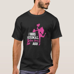 Camiseta Eu Era Normal Pom Poms Cheerhead Cheerhead Girl Ch