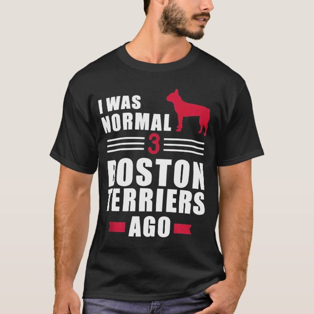 Camiseta Eu Era Normal Três Terrenos De Boston Ago (Frente)