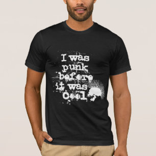 Camiseta Eu era punk antes de ser cool