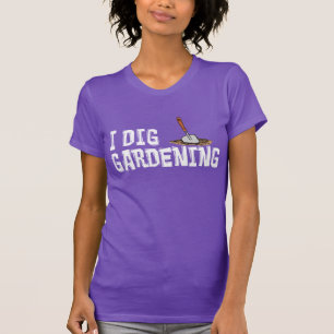 Camiseta Eu escavo a jardinagem (na OBSCURIDADE)