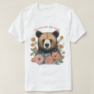 Camiseta Eu escolheria o urso