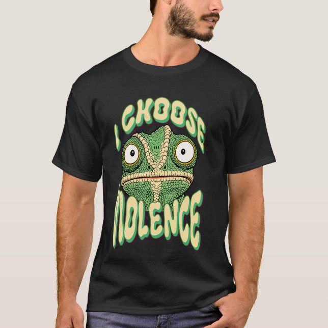 Camiseta Eu Escolho a Violência (Frente)