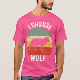Camiseta Eu Escolho Lobo