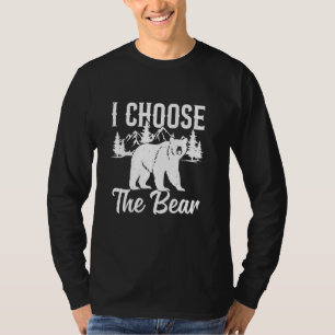 Camiseta Eu Escolho O Urso, O Homem Dos Direitos Da Mulher