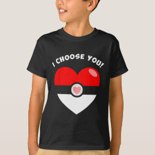 Camiseta Eu Escolho Você Paródia de Video Game do Dia dos N
