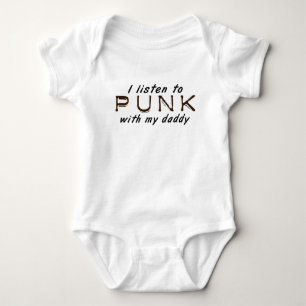 Camiseta Eu escuto o PUNK com meu pai