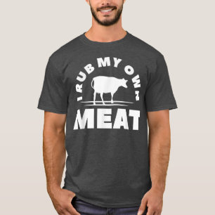 Camiseta Eu Esfreguei Meu CHURRASCO de cozinha Cozinhar de 
