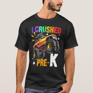 Camiseta Eu Esmagei O Caminhão Do Monstro Corajoso Antes Do