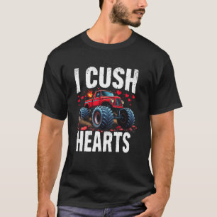 Camiseta Eu Esmago Corações Design Divertido do Dia dos Nam