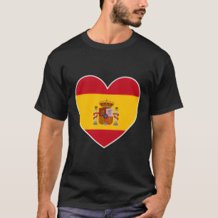 Camiseta Eu Espanha Diversão Da Bandeira Espanhola Ele