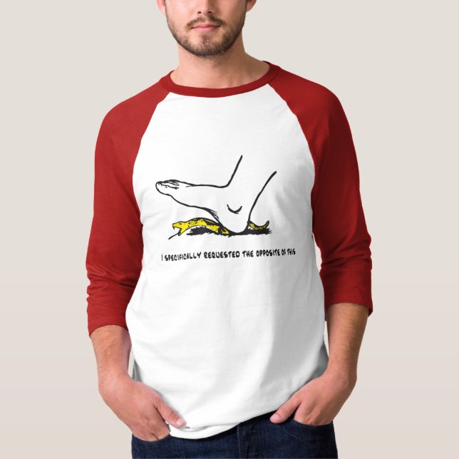 Camiseta Eu especificamente pedi o oposto deste Meme (Frente)