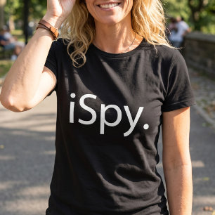 Camiseta eu espio (o espião de I)
