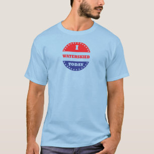 Camiseta Eu esquiei-me em água hoje