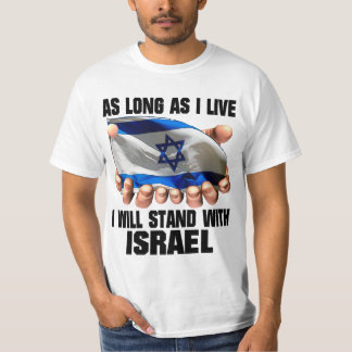 Camiseta Eu estarei com Israel