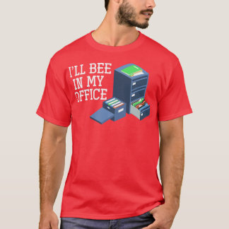 Camiseta Eu Estarei No Meu Escritório.