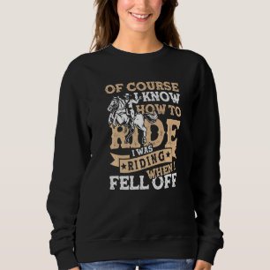 Camiseta Eu Estava Andando Quando Caí De Horseback E Ferrad