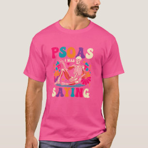 Camiseta Eu Estava Dizendo Terapia Engraçada De Massagem De