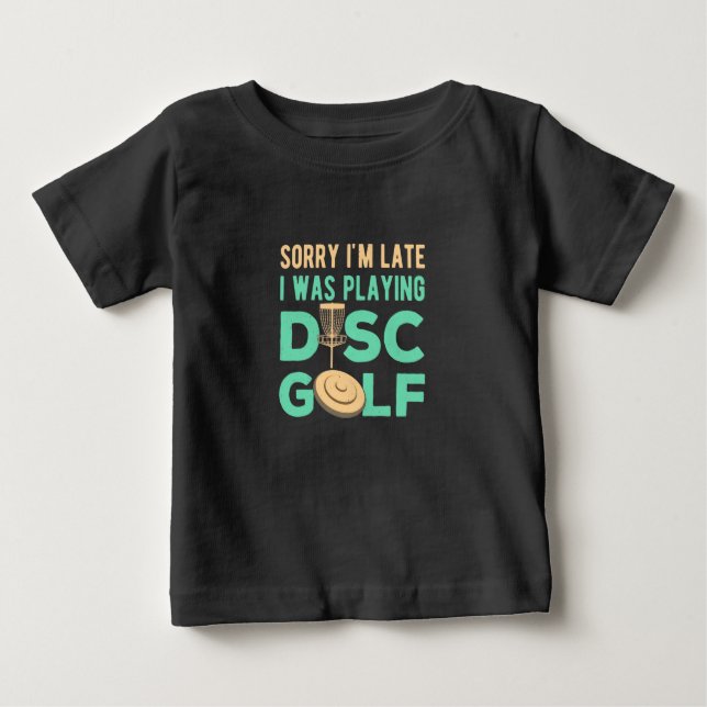 Camiseta Eu Estava Jogando Golfe De Disco (Frente)