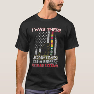 Camiseta Eu Estava Lá Às Vezes Eu Ainda Sou Vietnamita Vete