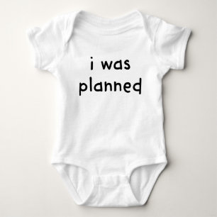 Camiseta Eu Estava Planejado. Eu Era Uma Surpresa.