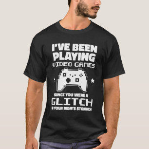 Camiseta Eu Estava Tocando Videos games Quando Você Era Um