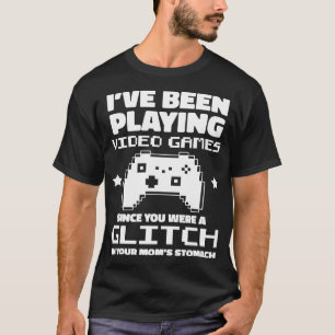 Camiseta Eu Estava Tocando Videos games Quando Você Era Um