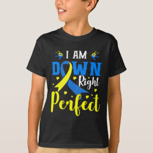 Camiseta Eu Estou Abaixo A Síndrome Perfeita Conhecimento F