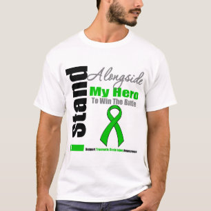 Camiseta Eu estou ao lado de minha lesão cerebral