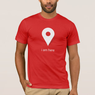 Camiseta Eu estou aqui