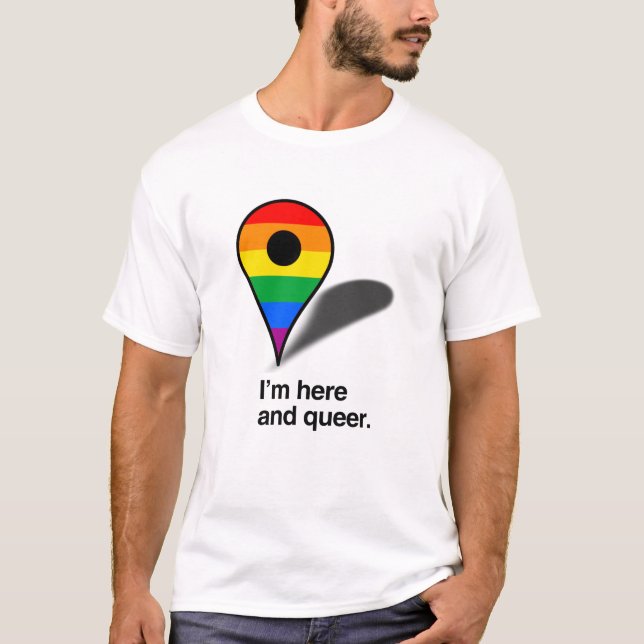 Camiseta Eu estou aqui e panasca (Frente)