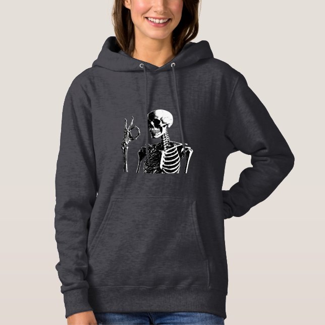 Camiseta Eu Estou Bem Crânio (Frente)