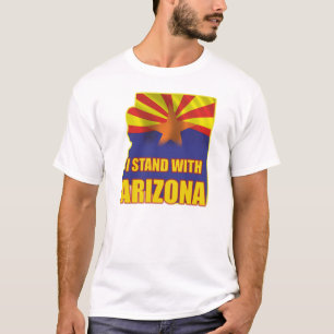 Camiseta Eu estou com arizona - apoio SB1070