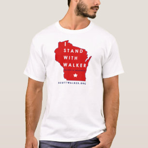 Camiseta Eu estou com caminhante de Scott