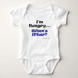 Camiseta Eu estou com fome. Quando se realiza Iftar?