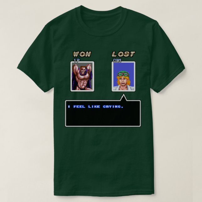 Camiseta Eu Estou Com Gosto De Chorar (Frente do Design)