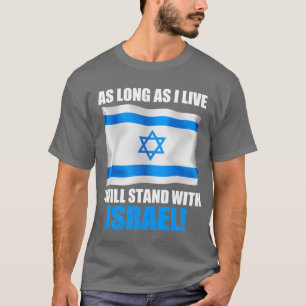 Camiseta Eu estou com Israel