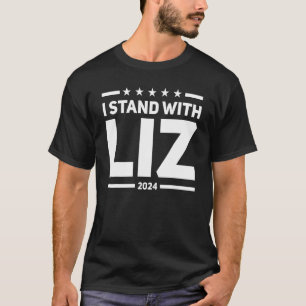 Camiseta Eu Estou Com Liz Cheney 2024 Eletion Democrat