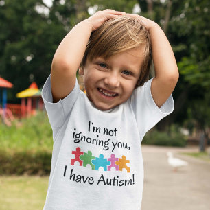 Camiseta Eu estou com o autismo