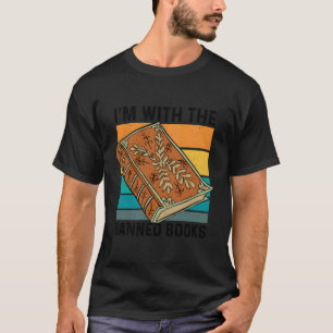 Camiseta Eu Estou Com O Leitor De Livros Banido Bo
