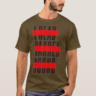 Camiseta Eu Estou Com Os Leitores De Livros Engraçados Bani