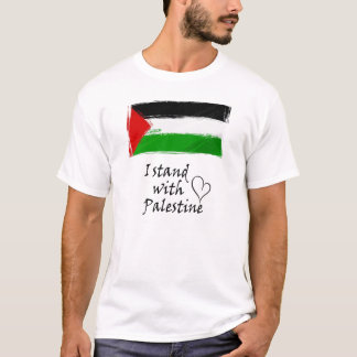 Camiseta Eu estou com Palestina