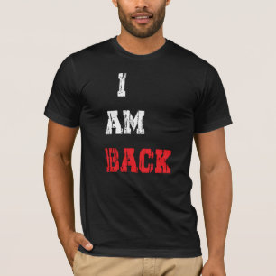 CAMISETA EU ESTOU DE VOLTA