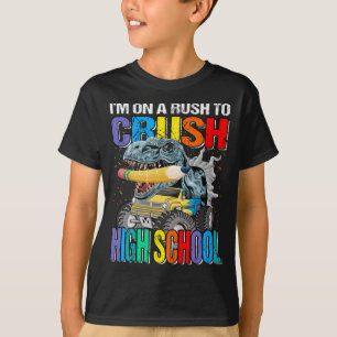 Camiseta Eu estou em uma corrida para esmagar o monstro do