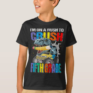 Camiseta Eu estou em uma corrida para esmagar um caminhão