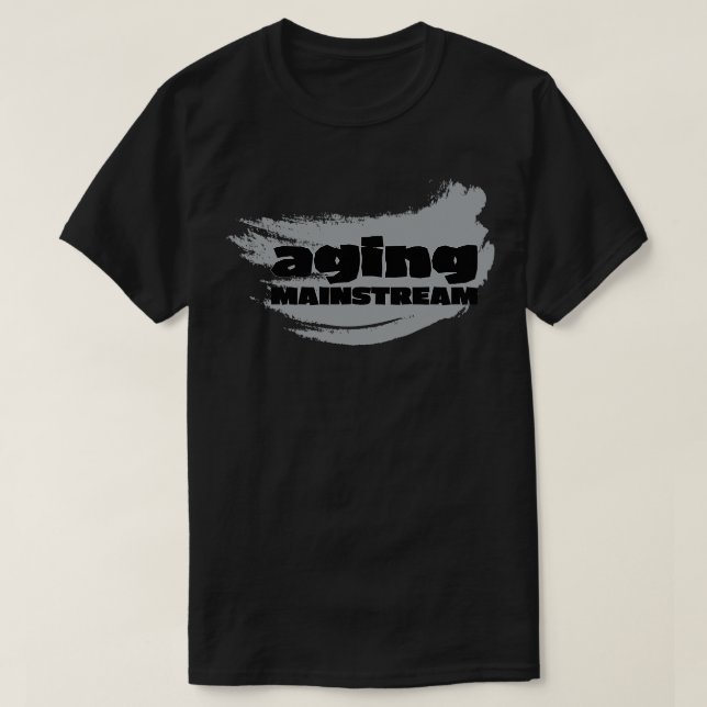 Camiseta Eu estou envelhecendo normalmente (Frente do Design)