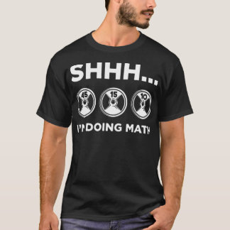 Camiseta Eu estou fazendo cowboy de cavalos matemáticos