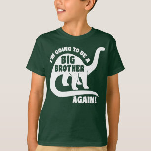 Camiseta Eu estou indo ser um dinossauro do big brother