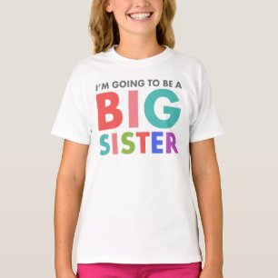 Camiseta Eu estou indo ser uma irmã mais velha