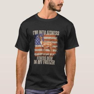 Camiseta Eu estou na Malhação Ajustado Deer no meu congelad
